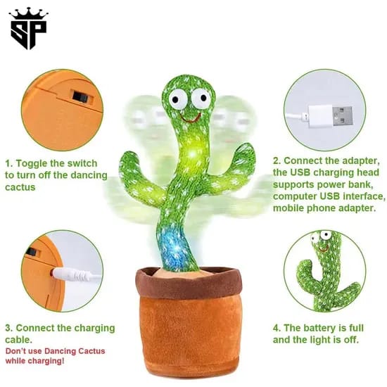 SP Dealz Dancing Cactus Toy